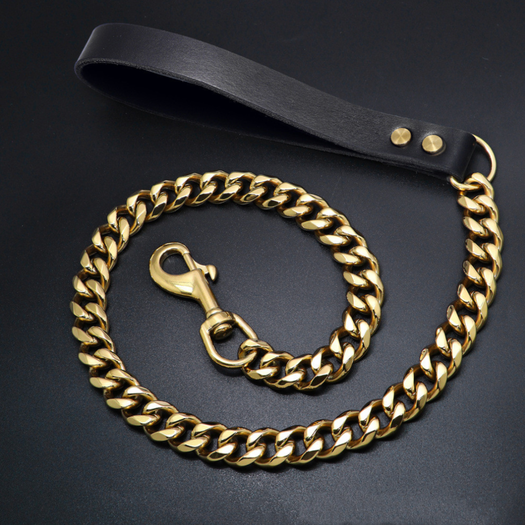 19mm Gold Chain Leash